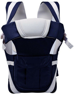 

Continental Adjustable Hands-Free 4-in-1 Front Baby Carrier Bag ( Navy Blue ) Baby Carrier(Navy Blue, Front Carry facing in)