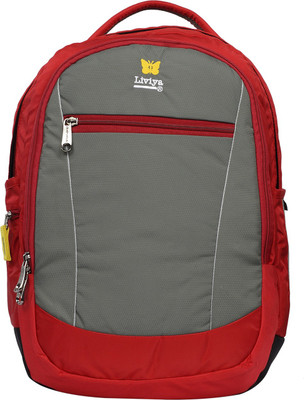 

Liviya SB-1444 29 L Backpack(Grey, Red)