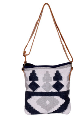 

IndiWeaves 82100-368-IW Sling Bag(Multicolor, 10 inch)