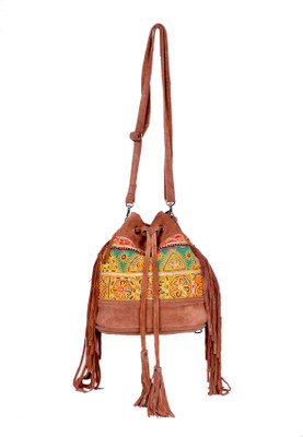 

IndiWeaves 82100-384-IW Multipurpose Bag(Multicolor, 11 inch)