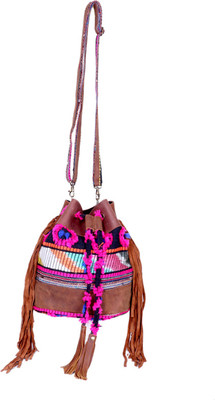 

IndiWeaves 82100-380-IW Multipurpose Bag(Multicolor, 11 inch)
