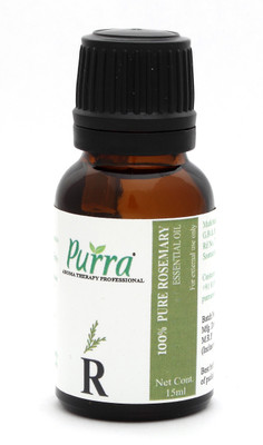 

Purra Rosemary Essential Oil for Hair Conditioner, Muscle & Joints & Skin-100% Pure , Natural & Undiluted -15 ML(15 ml)