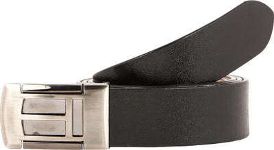 Panache Men Casual, Formal, Party Black Genuine Leather Belt
