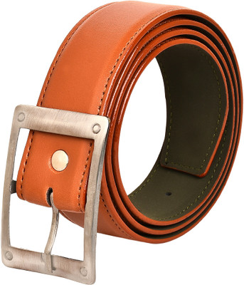 

Cherryland Men Brown Artificial Leather Belt, Tan brown stylish