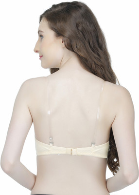 ELINA Sequin Bra Straps(White, Pack of 1)