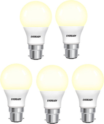 

Eveready 9 W Standard B22 LED Bulb(Yellow, Pack of 5)