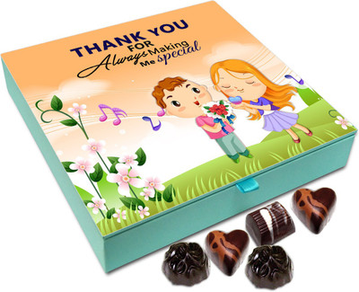 

Chocholik Gift Box - Thank You for Always Making Me Special Chocolate Box - 9pc Truffles(108 g)