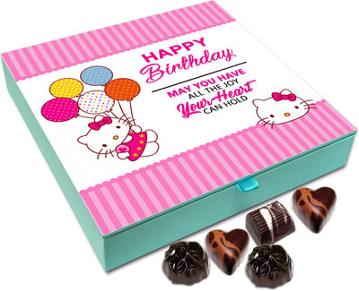 

Chocholik Gift Box - Happy Birthday May You Have All The Joy Your Heart Can Hold Chocolate Box - 9pc Truffles(108 g)