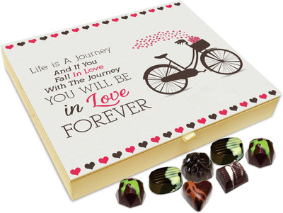 

Chocholik Gift Box - Life Is A Journey Chocolate Box - 20pc Truffles(240 g)