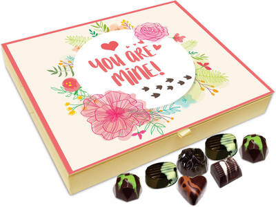 

Chocholik Gift Box - You Are Mine Chocolate Box - 20pc Truffles(240 g)