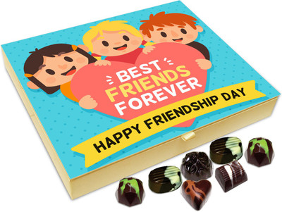 

Chocholik Gift Box - Best Friends Forever, Happy Friendship Day Chocolate Box - 20pc Truffles(240 g)