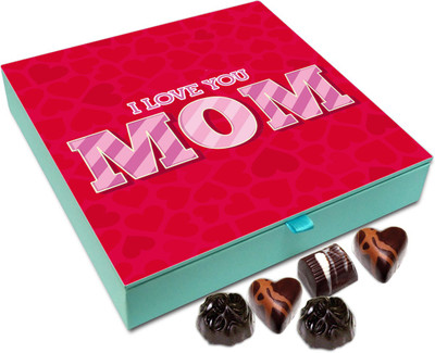 

Chocholik Gift Box - I Love You Mom, You Are The Best Chocolate Box - 9pc Truffles(108 g)