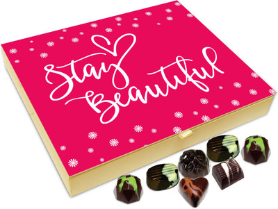 

Chocholik Gift Box - Stay Beautiful Chocolate Box - 20pc Truffles(240 g)