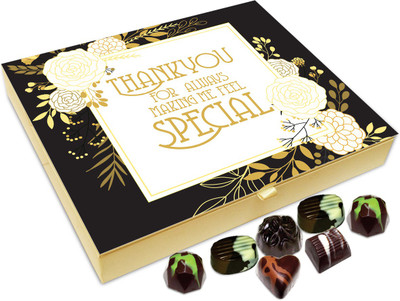 

Chocholik Gift Box - Thank You For Always Making Me Feel So Special Chocolate Box - 20pc Truffles(240 g)