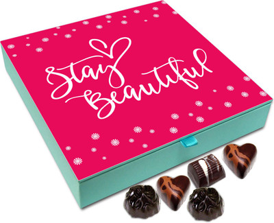 

Chocholik Gift Box - Stay Beautiful Chocolate Box - 9pc Truffles(108 g)