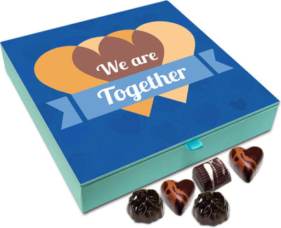 

Chocholik Gift Box - We Are Together Chocolate Box - 9pc Truffles(108 g)