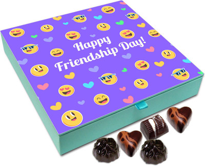 

Chocholik Gift Box - Happy Friendship Day My Lovely Friends Chocolate Box - 9pc Truffles(108 g)