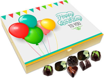 

Chocholik Gift Box - Happy Birthday To You My Most Important Friend Chocolate Box - 20pc Truffles(240 g)