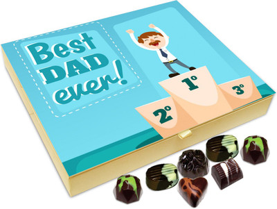 

Chocholik Gift Box - You Are The Best Dad In The World Chocolate Box - 20pc Truffles(240 g)