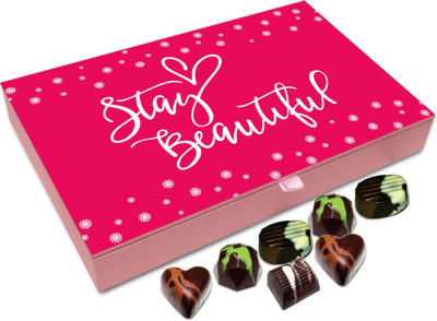 

Chocholik Gift Box - Stay Beautiful Chocolate Box - 12pc Truffles(144 g)
