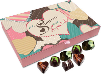 

Chocholik Gift Box - For Someone Very Special Chocolate Box - 12pc Truffles(144 g)