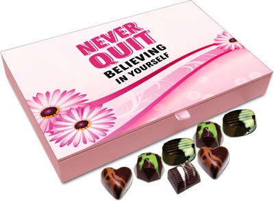 

Chocholik Gift Box - Never Stop Believing In Yourself Chocolate Box - 12pc Truffles(144 g)