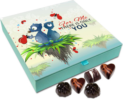 

Chocholik Gift Box - For Me There Is Only You Chocolate Box - 9pc Truffles(108 g)
