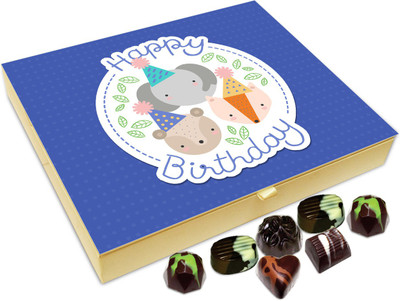 

Chocholik Gift Box - Happy Birthday My Crazy Friend Chocolate Box - 20pc Truffles(240 g)