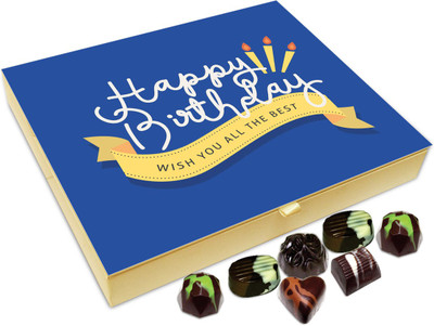 

Chocholik Gift Box - Wish You All The Very Best On Your Birthday Chocolate Box - 20pc Truffles(240 g)