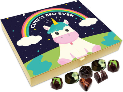 

Chocholik Gift Box - You Are Cutest Bro Ever Chocolate Box - 20pc Truffles(240 g)