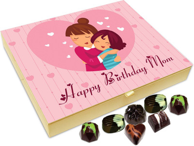 

Chocholik Gift Box - Happy Birthday Mom Chocolate Box - 20pc Truffles(240 g)