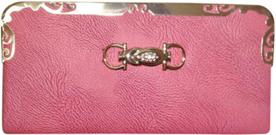 

Haryana Craft Casual Red Clutch