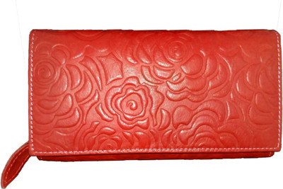 

CORIO Casual Red Clutch