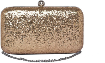 

Rysha Casual Gold Clutch