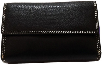 

Leather Home Casual Black, Purple Clutch