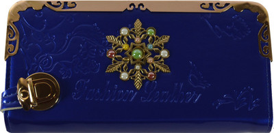 

Glitters Online Casual Blue Clutch