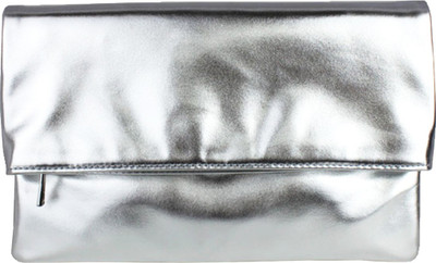 

LONDON RAG Casual Silver Clutch