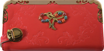 

Glitters Online Casual Pink Clutch