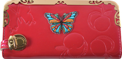 

Glitters Online Casual Red Clutch