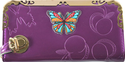 

Glitters Online Casual Purple Clutch