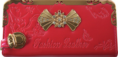 

Glitters Online Casual Red Clutch