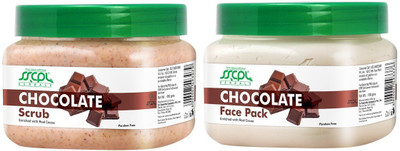

SSCPL Herbals Chocolate Scrub & Face Pack (450 Gms each)(Set of 2)