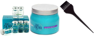 

L'Oreal Paris Paris Purifying Concentrate, Smoothing Hair Spa With Applicator Brush(Set of 3)