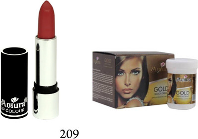 

Amura Black Beauty Lip Colour and Bleach Cream Combo(Set of 2)