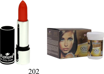 

Amura Black Beauty Lip Colour and Bleach Cream Combo(Set of 2)