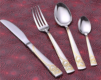 

Queens Cutlery Queens Cutlery Stainless Steel Cutlery Set(Pack of 86)