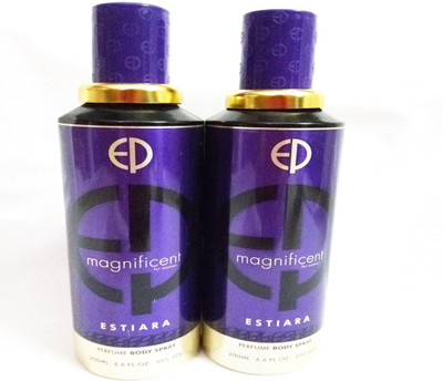 

Estiara Magnificent Body Spray - For Women(400 ml, Pack of 2)