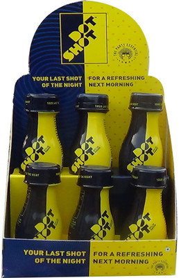 

Dotshot ANTI HANGOVER DRINK RETAIL PACK OF 6 Energy Drink(6x70 ml, Curcumin, Turmeric Flavored)