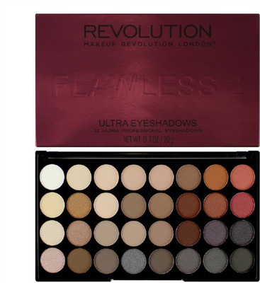 

Makeup Revolution Ultra 32 Shade Eyeshadow Palette - Flawless 2 16 g(MULTI COLOR)