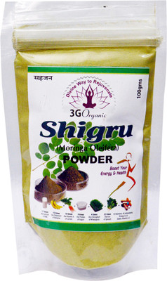 

3G Organic Moringa Leaves Powder 100% Organic Moringa Oliefera For Skin/Hair Care(100 g)